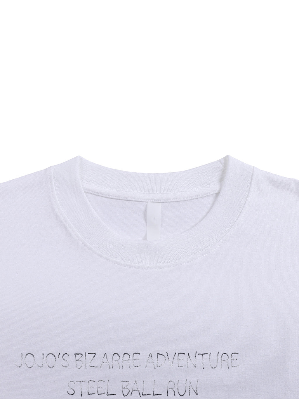 JJBA Steel Ball Run x Nadie Sabe (White) | Unisex Oversized Cotton T-Shirt