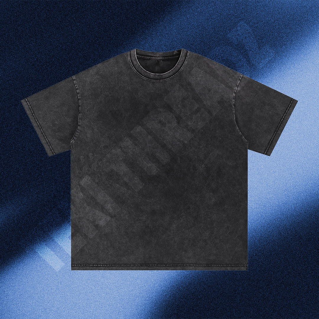 SHADOW MONARCH Solo Leveling | Snow Washed Oversized Cotton T-Shirt