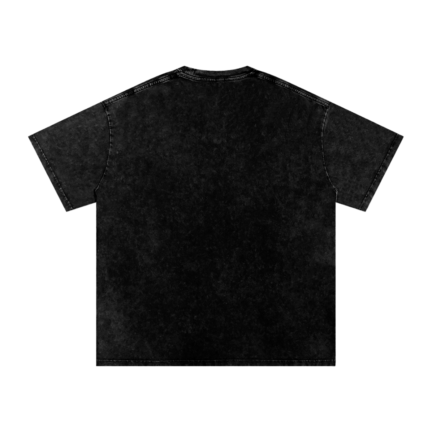 VINLAND black on black | Washed Oversized Cotton T-Shirt
