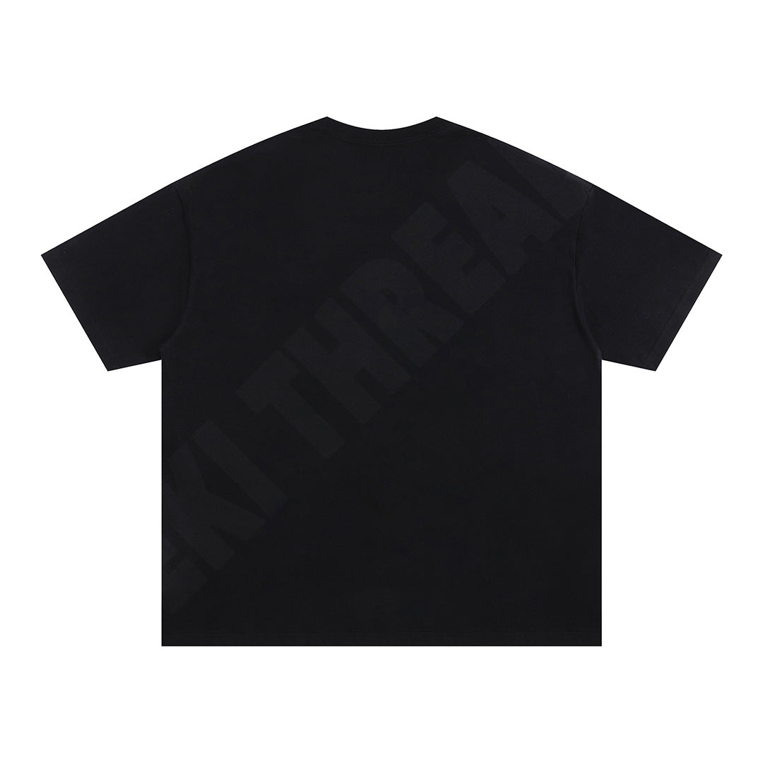 JJBA Steel Ball Run x Nadie Sabe (Black) | Unisex Oversized Cotton T-Shirt