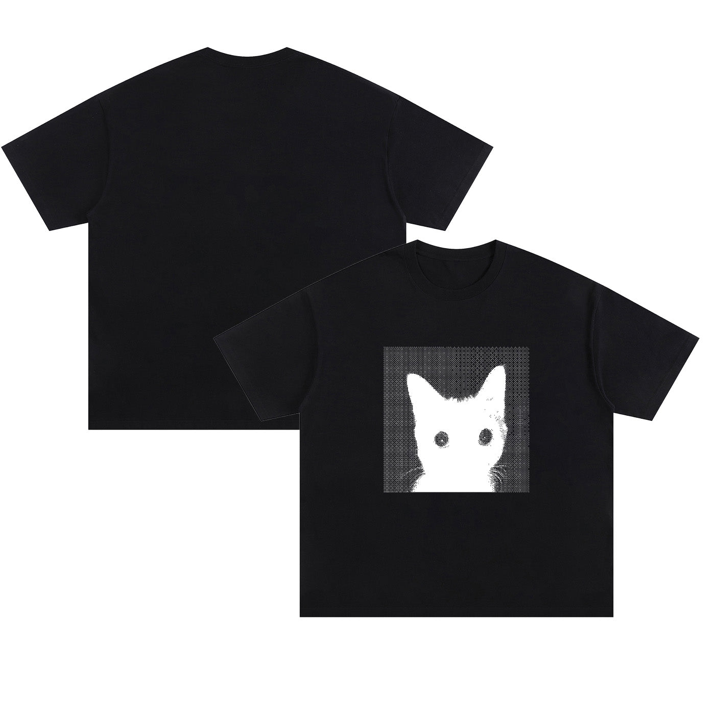 Cat meme (flash cat) Oversized T-Shirt